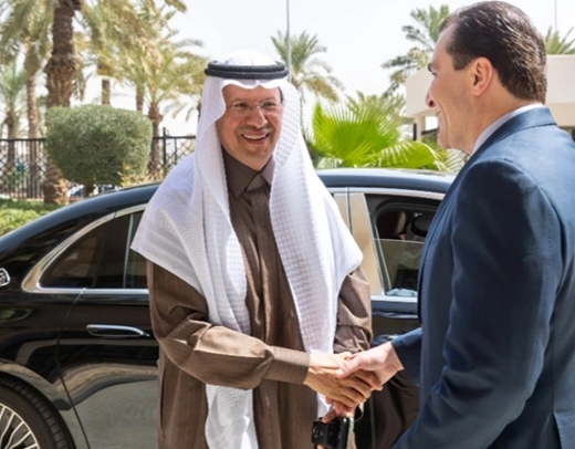 Joe with HRH Prince Abdulaziz bin Salman Al Saud